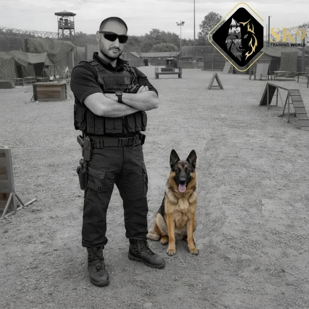 Dog training in Ajman by SK9 Training World